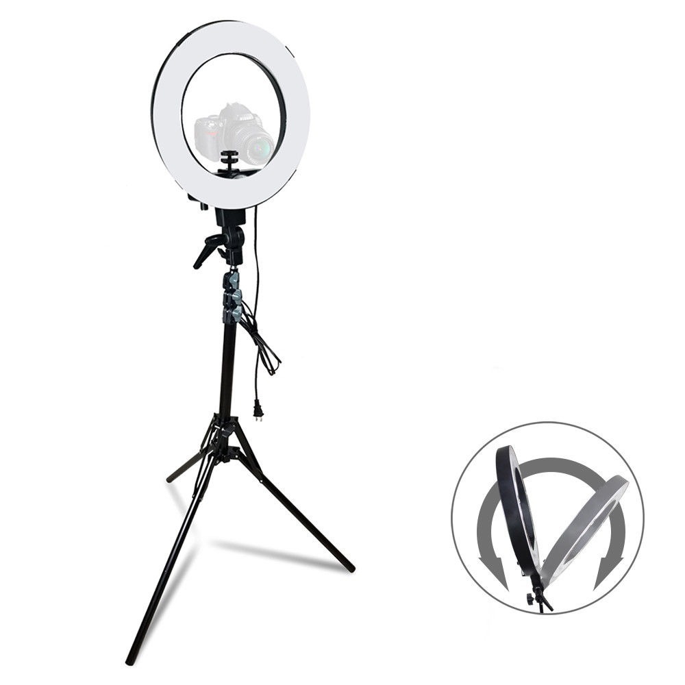 ARO DE LUZ PARA MAQUILLAJE RING LIGHT BLACK