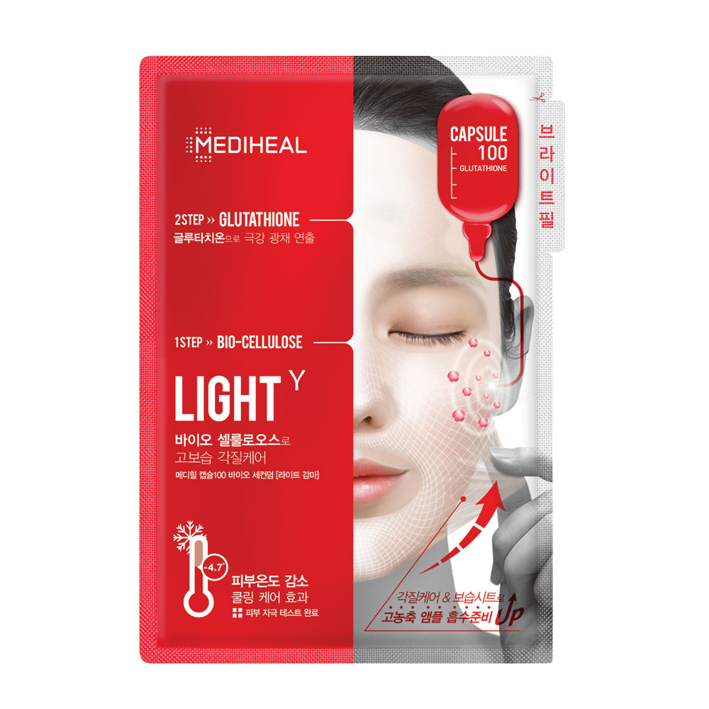 125822 MEDIHEAL CAPSULE100 BIO SECONDERM LIGHT