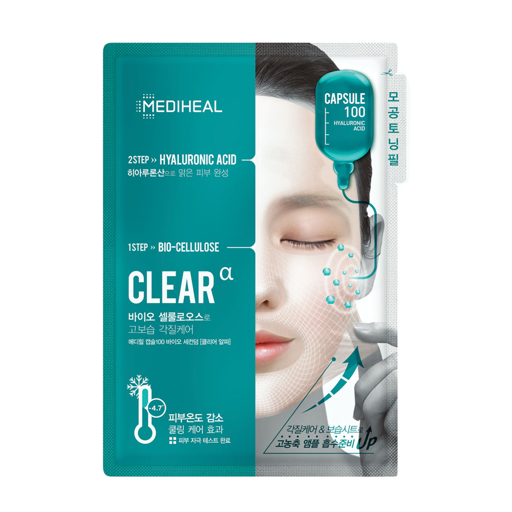 125846 MEDIHEAL CAPSULE100 BIO SECONDERM CLEAR