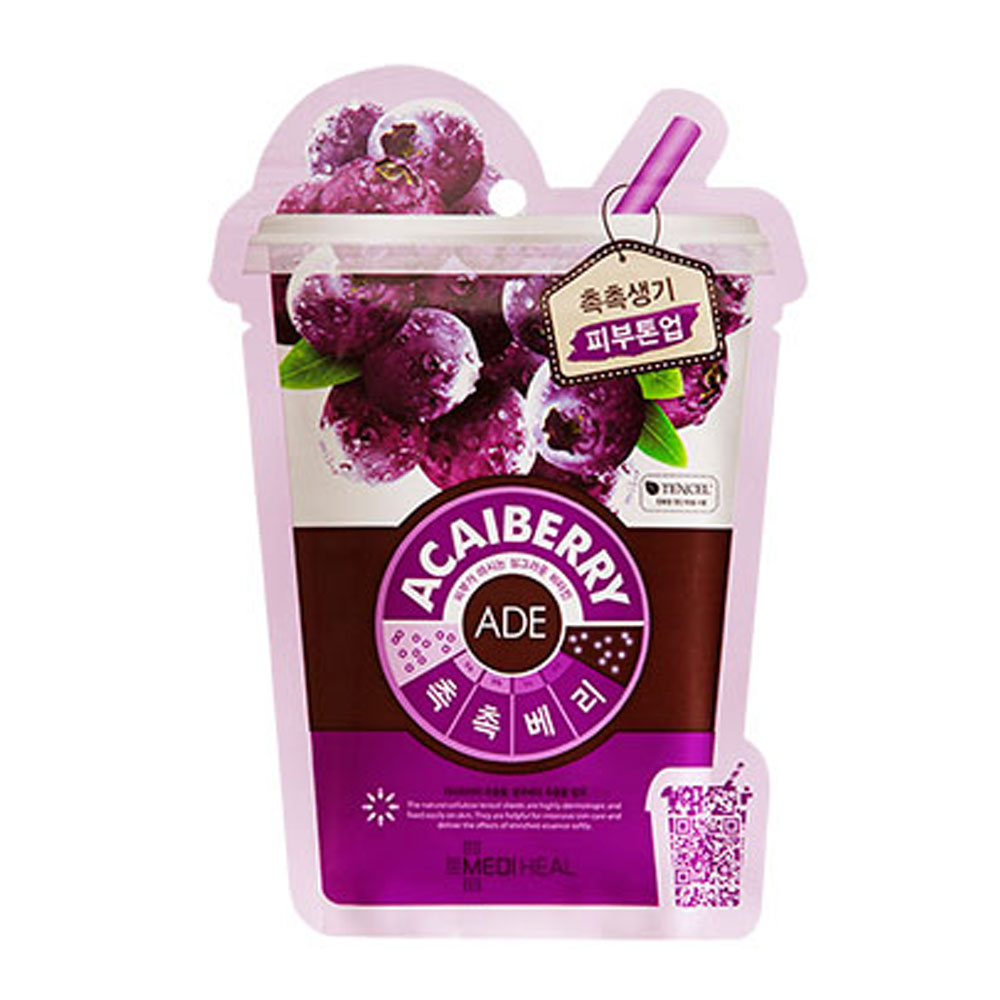 553827 MEDIHEAL ACAIBERRY ADE MASK