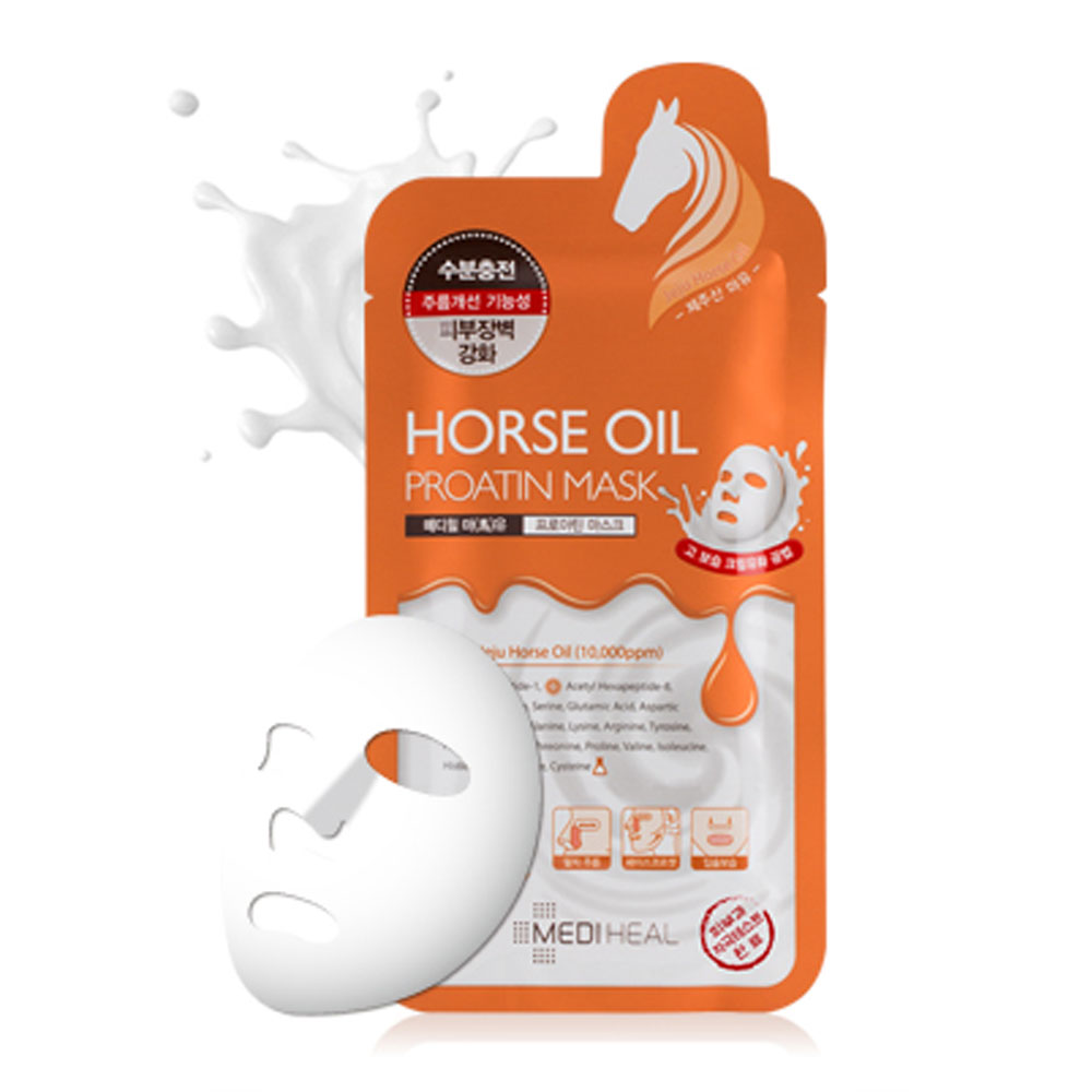 558624 MEDIHEAL HORSE OIL PROTAIN MASK