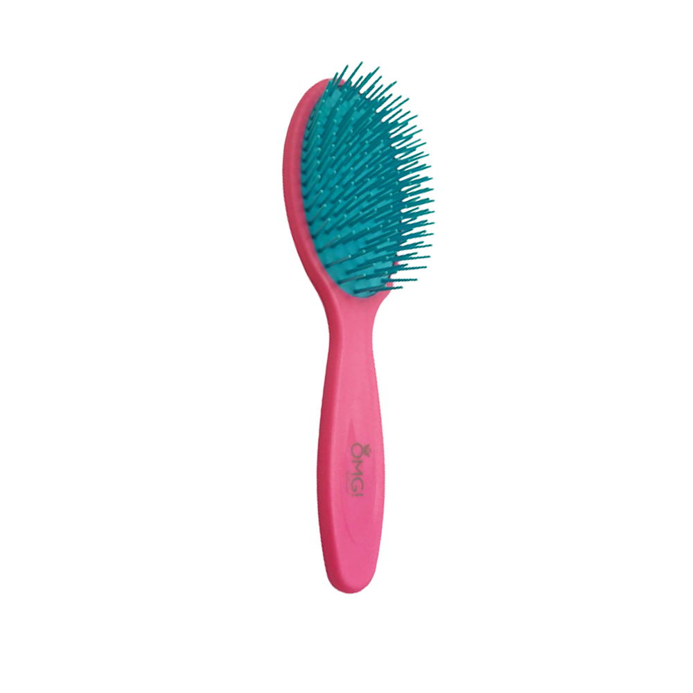 1008154 OMG HB-2 WET N DRY DETANGLING HAIR BRUSH PINK