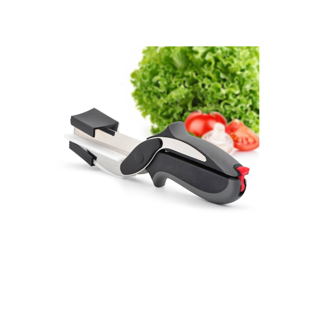 DE19 CLEVER CUTTER 2IN1 KNIFE&CUTTING BOARD