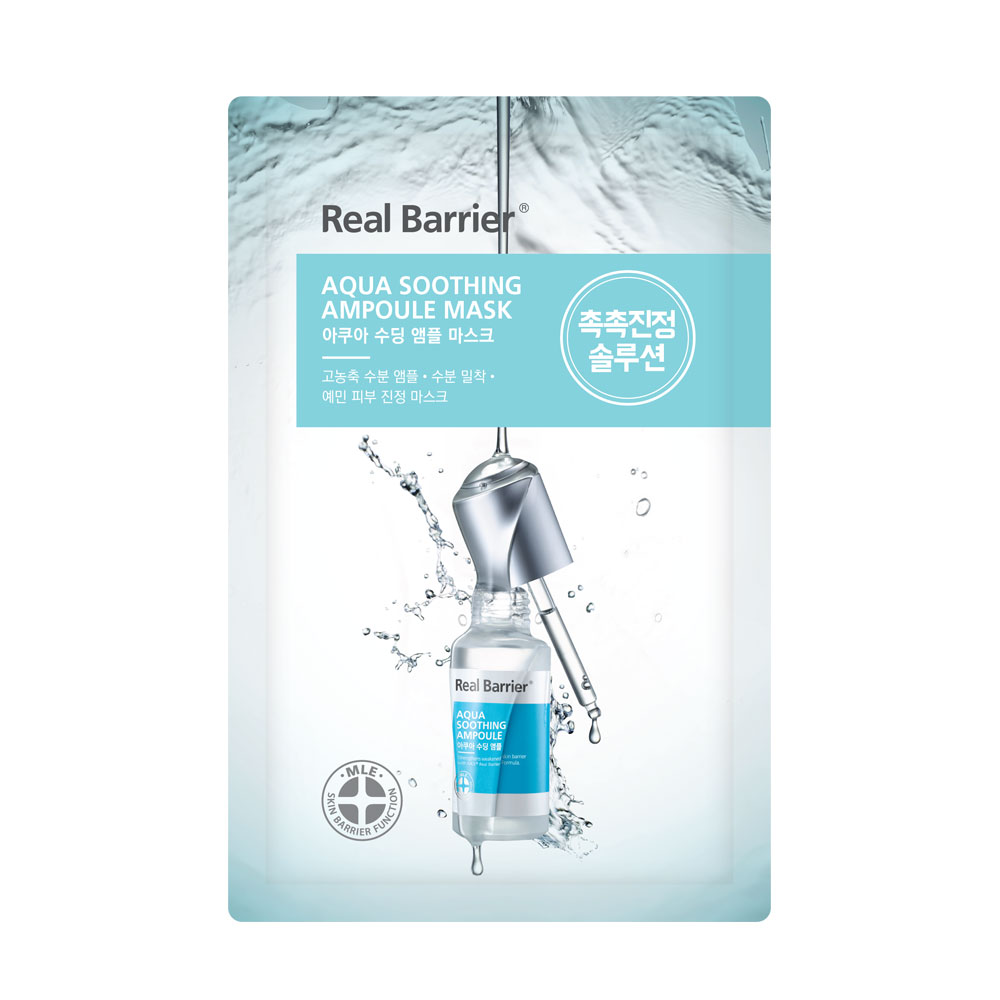 840412 REAL BARRIER AQUA SOOTHING AMPOULE MASK