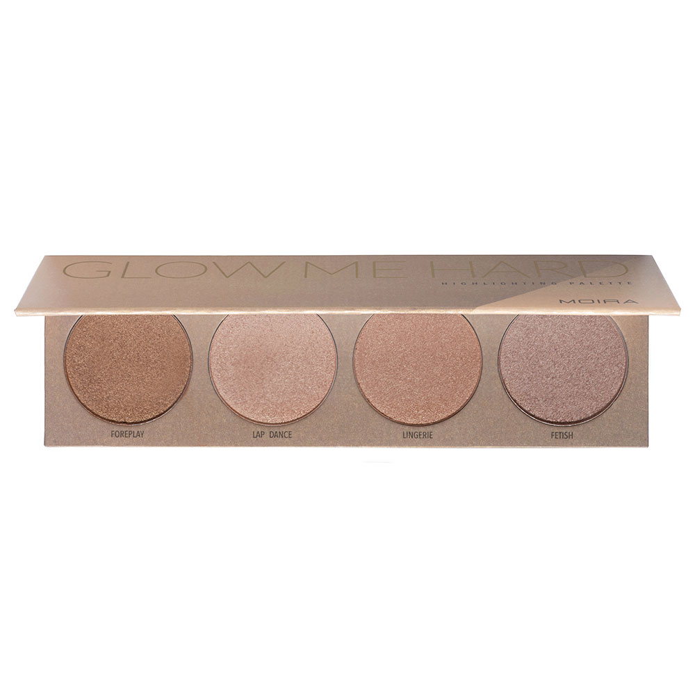 021540 MOIRA GLOW ME HARD HIGHLIGHTING PALETTE