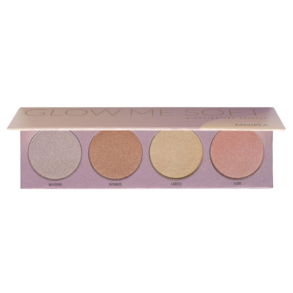 021557 MOIRA GLOW ME SOFT HIGHLIGHTING PALETTE