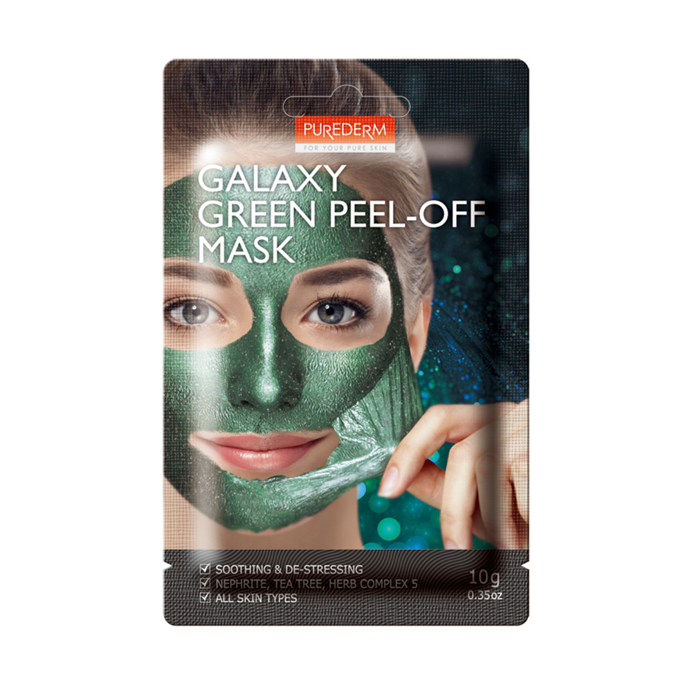 190902 PUREDERM GALAXY GREEN PEEL-OFF MASK 10G