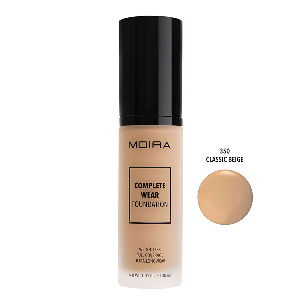 024213 MOIRA COMPLETE WEAR FOUNDATION 350 C. BEIGE