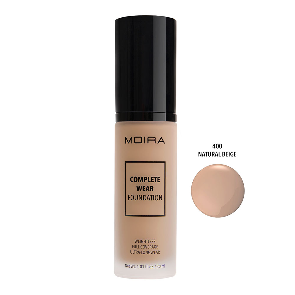 024220 MOIRA COMPLETE WEAR FOUNDATION 400 N. BEIGE