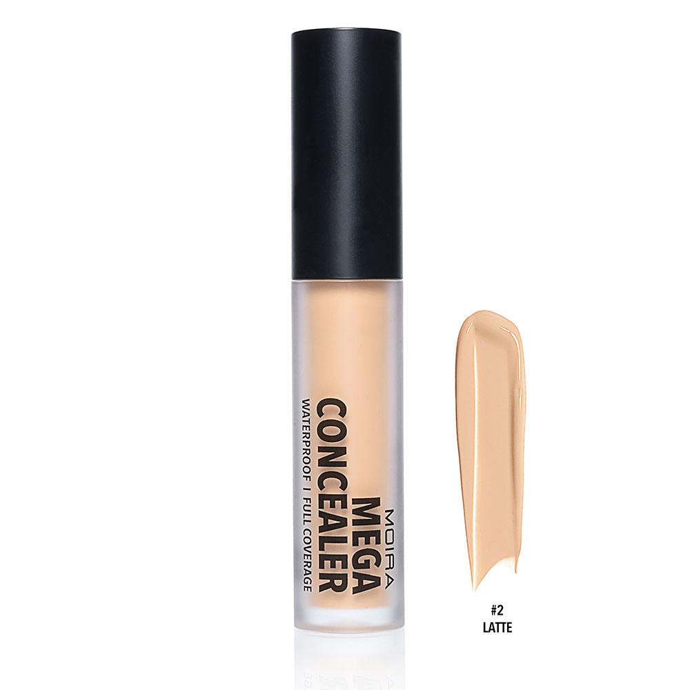 021977 MOIRA MEGA CONCEALER WATERP. #02 LATTE