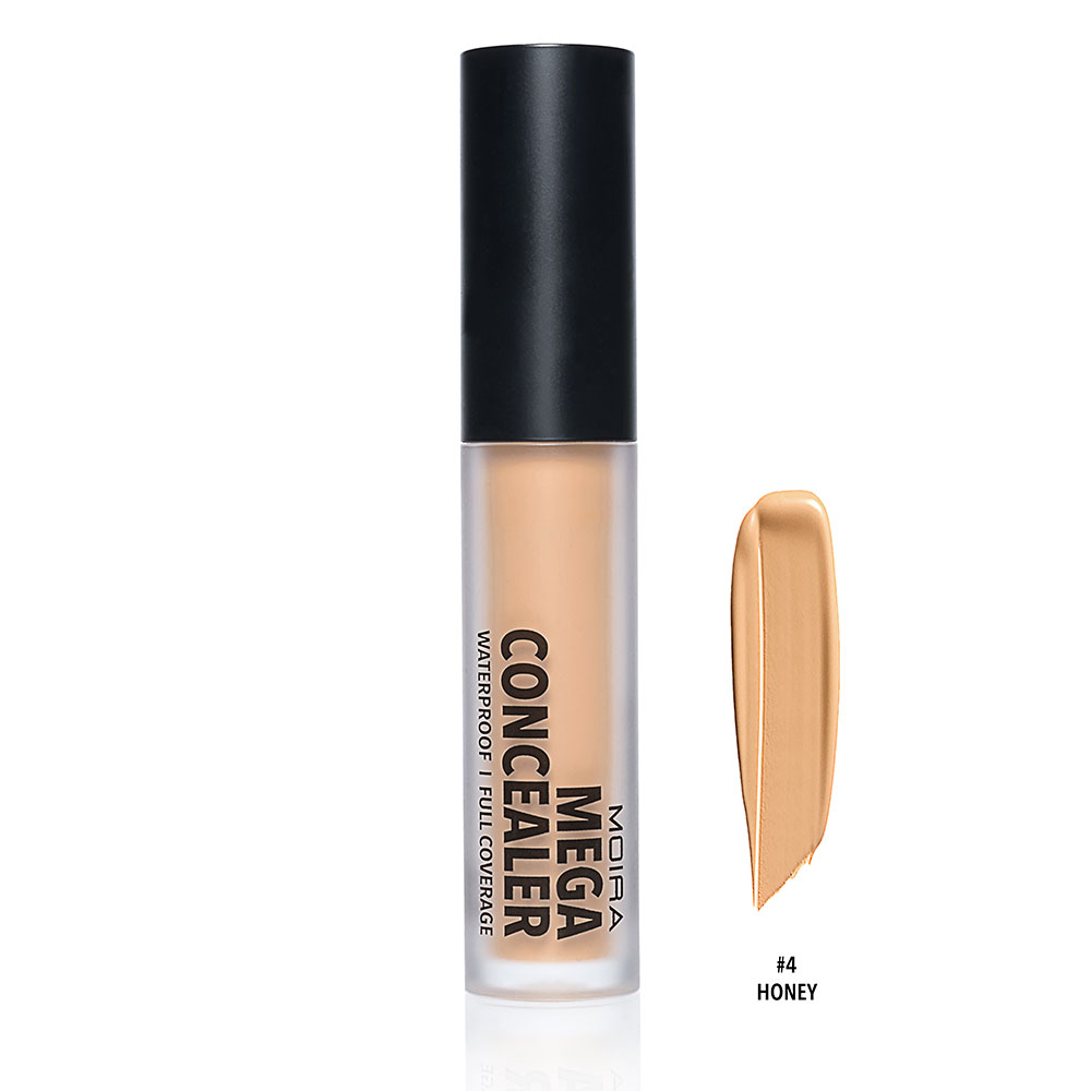 021991 MOIRA MEGA CONCEALER WATERP. #04 HONEY