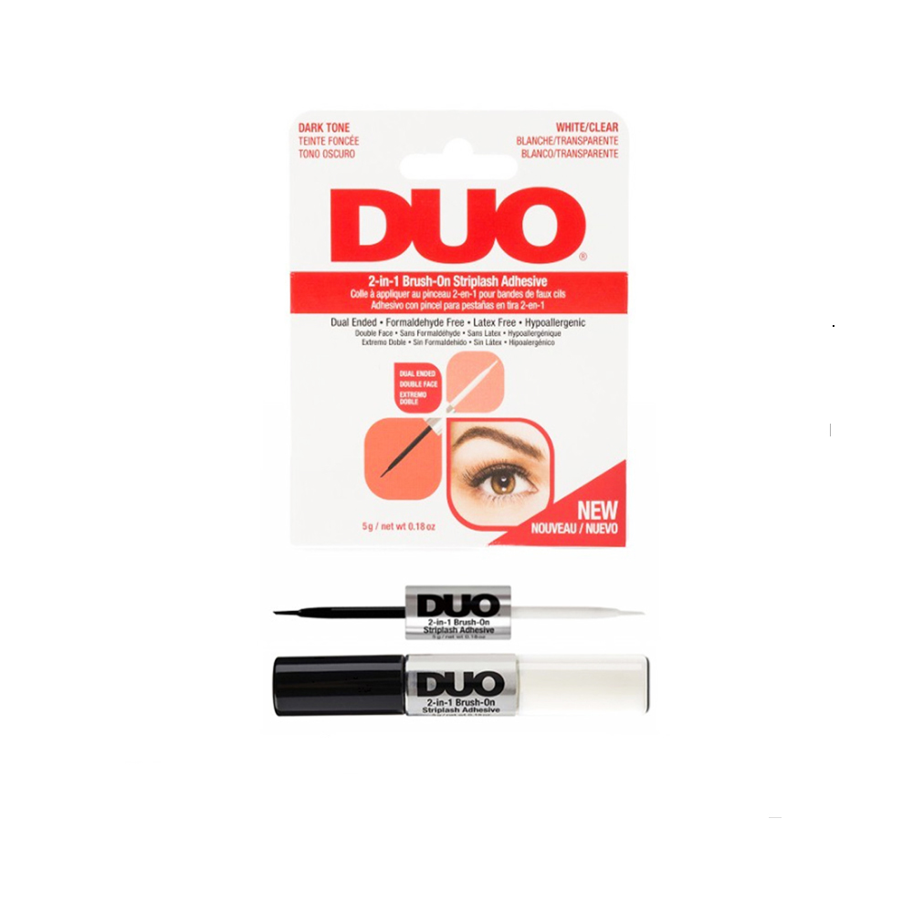 656968 DUO 2-IN-1 BRUSH-ON PEGAMENTO - ROJO