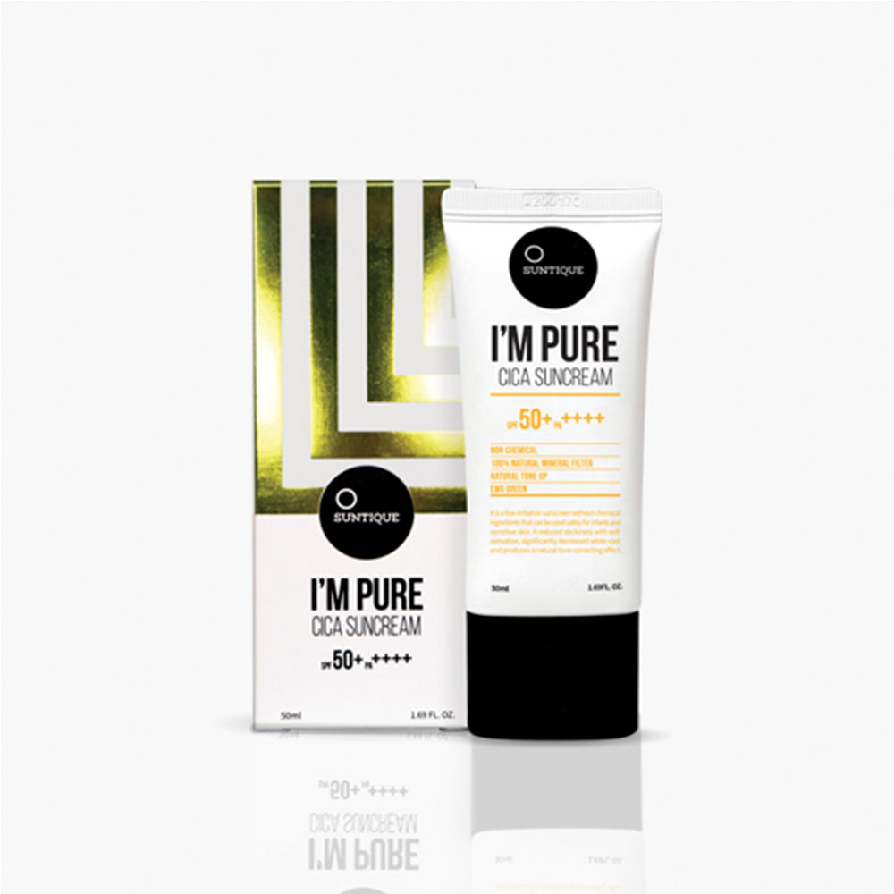 SUNTIQUE I'M PURE CICA SUNCREAM SPF50 50ML