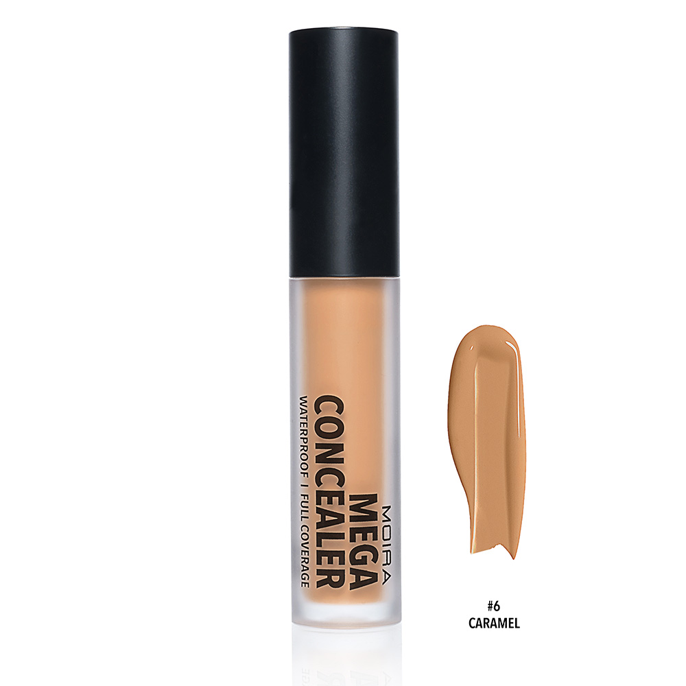 022011 MOIRA MEGA CONCEALER WATERP. #06 CARAMEL