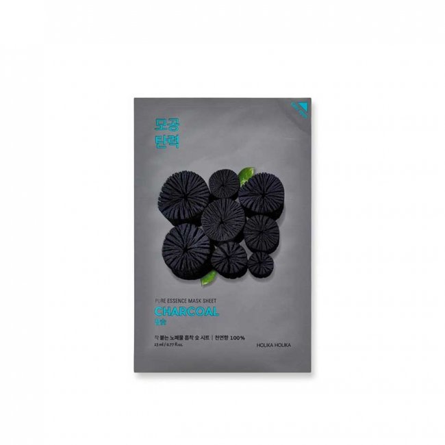 378752 HOLIKA HOLIKA PURE ESSENCE CHARCOAL MASK