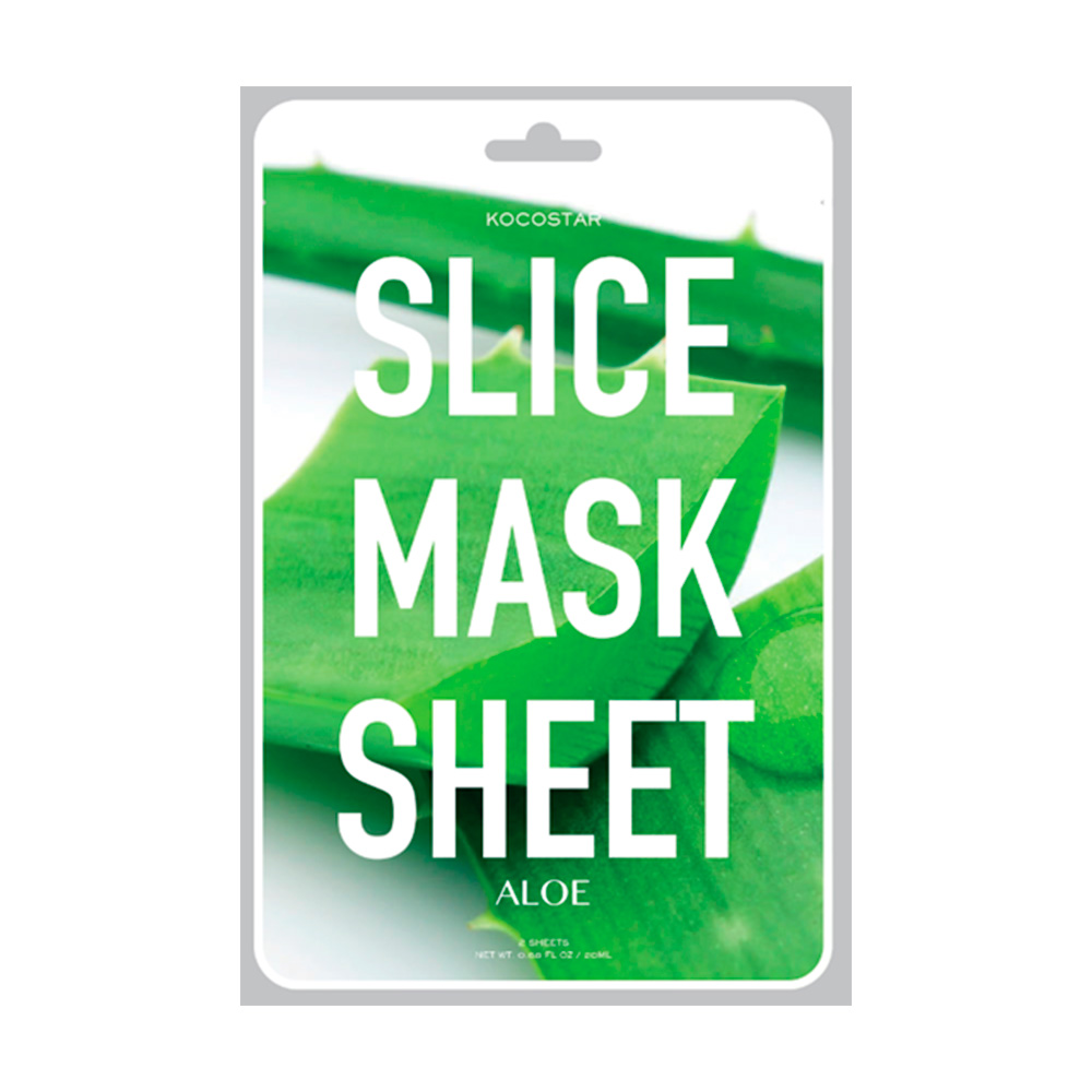 321130 KOCOSTAR SLICE MASK SHEET ALOE 20ML