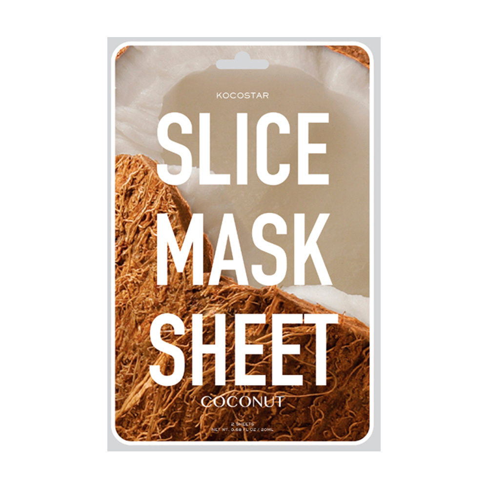 321871 KOCOSTAR SLICE MASK SHEET COCONUT 20ML