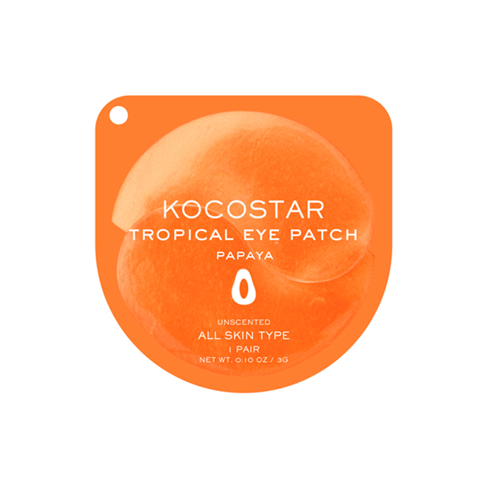 322793 KOCOSTAR TROPICAL EYE PATCH PAPAYA 3G