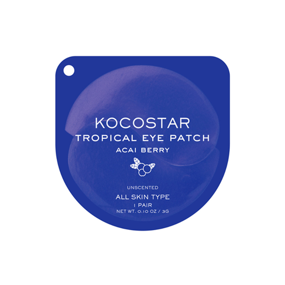 322830 KOCOSTAR TROPICAL EYE PATCH ACAI BERRY 3G