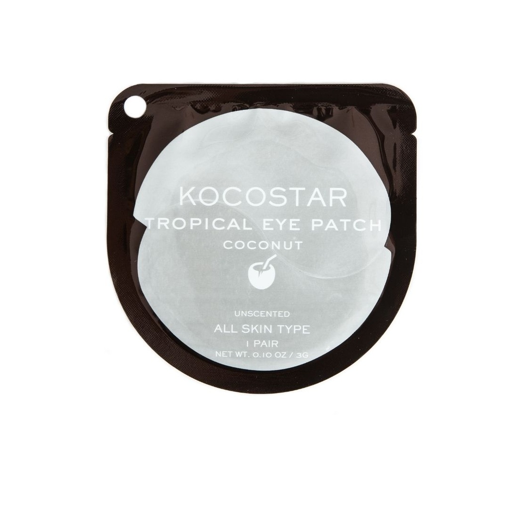 322816 KOCOSTAR TROPICAL EYE PATCH COCONUT 3G