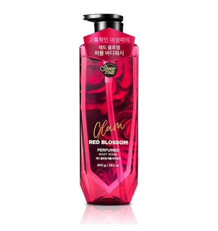 248942 SHOWER MATE GLAM RED BODY WASH 800G