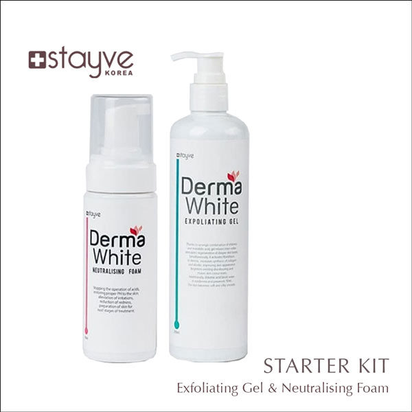 STAYVE DERMA WHITE EXFOLIANTE GEL+ NEUTR. FOAM