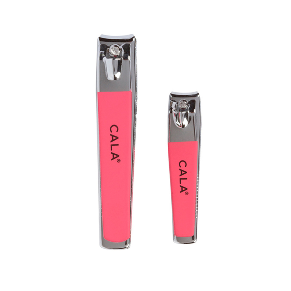 50812 CALA NAIL CLIPPER DUO - CORAL