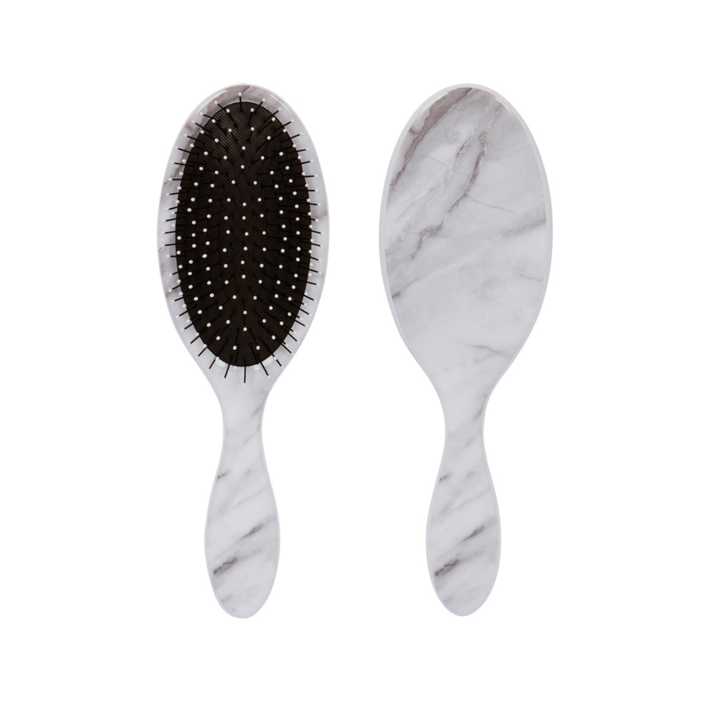 66802 CALA DETANGLING HAIR BRUSH - MARBLE