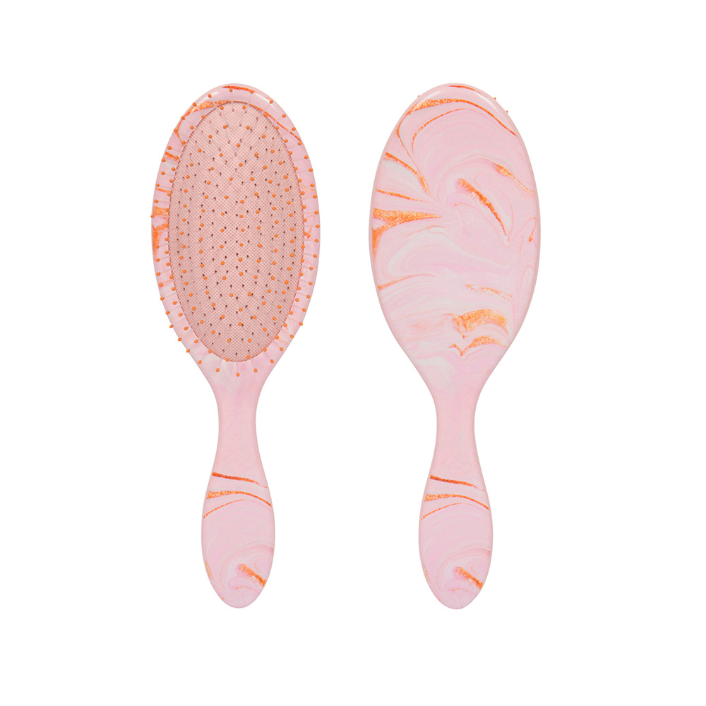 66803 CALA DETANGLING HAIR BRUSH - PASTEL MARBLE