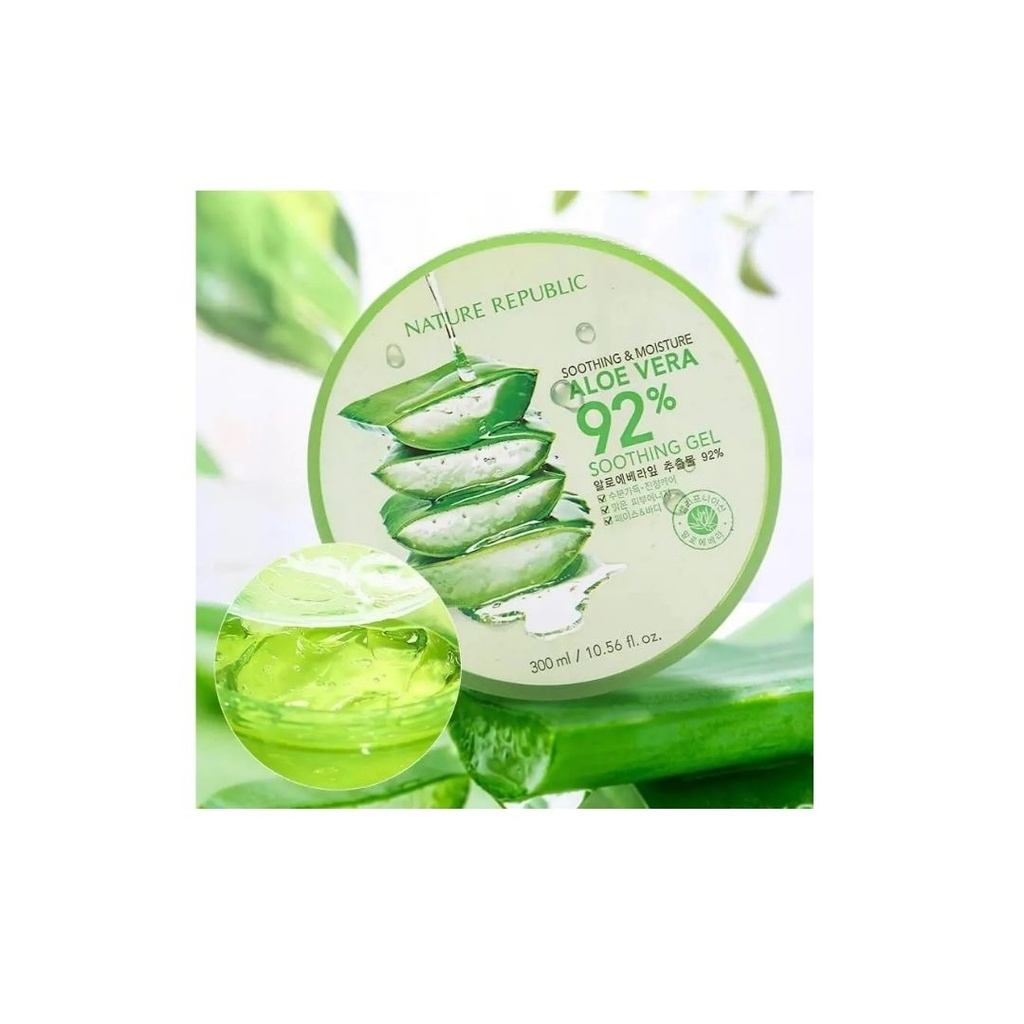 NATURE REPUBLIC ALOE VERA 92% SOOTHING GEL 300ML