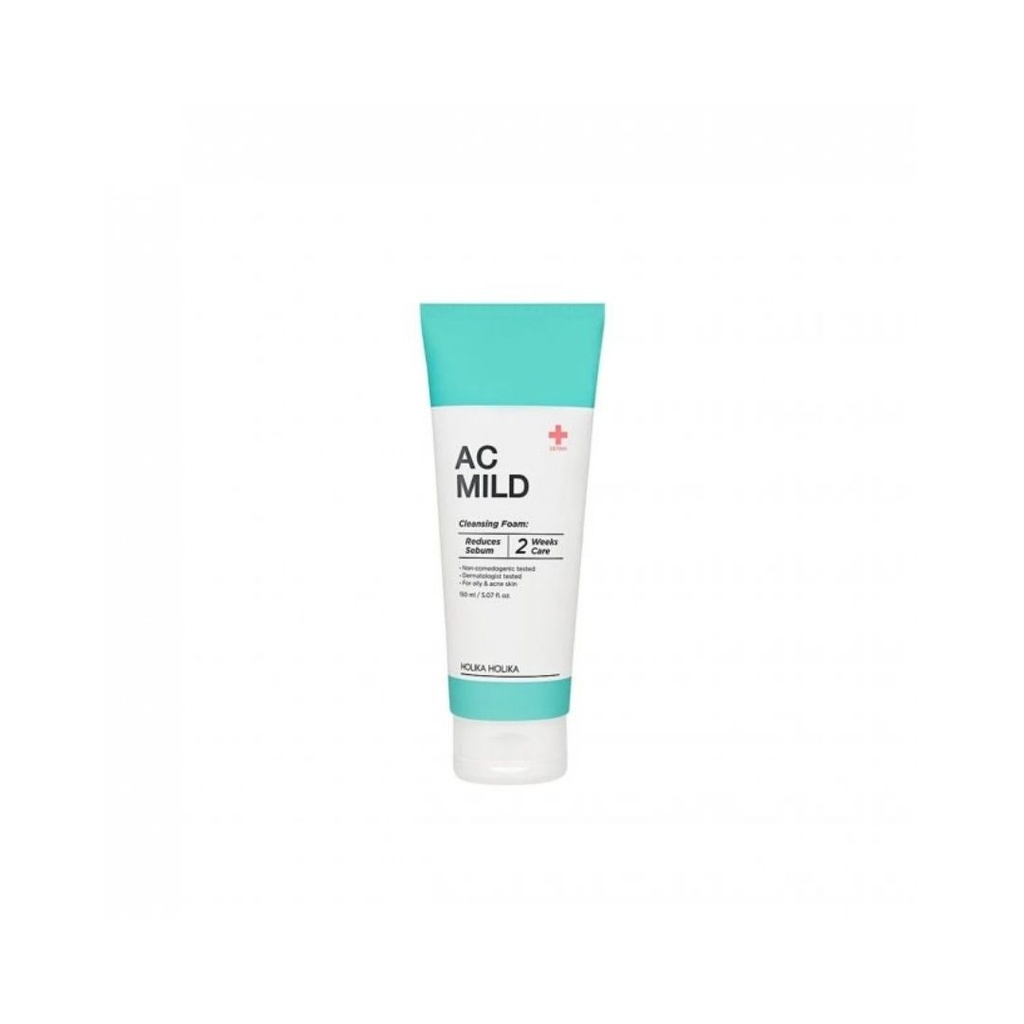 376574 HOLIKA HOLIKA AC MILD CLEANSING FOAM 150ML