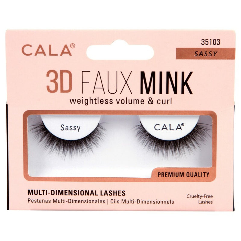 351036 CALA 3D FAUX MINK  PESTAÑA #35103 SASSY