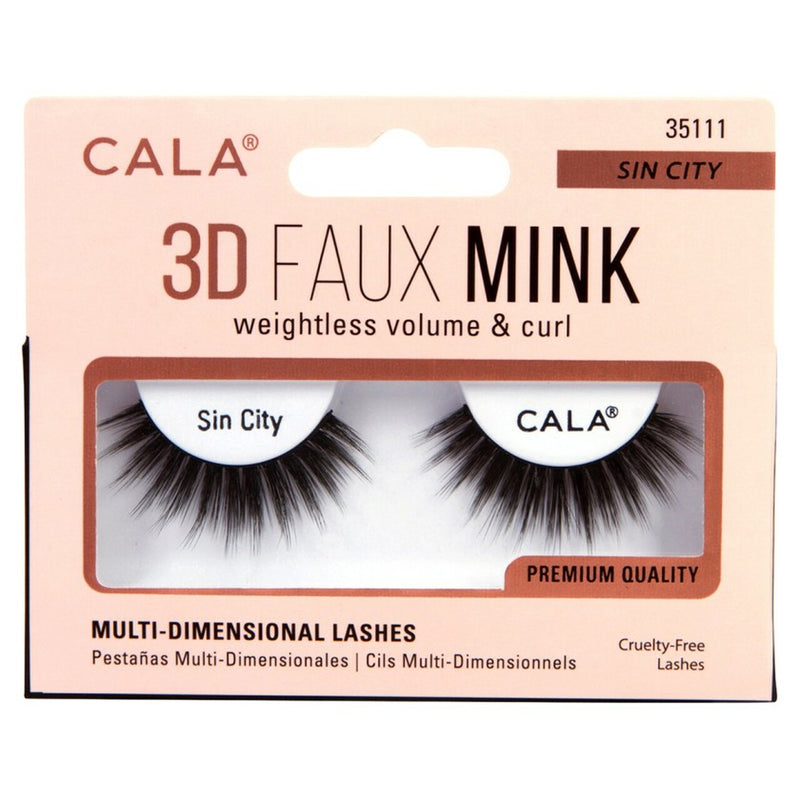 351111 CALA 3D FAUX MINK PESTAÑA #35111 SIN CITY