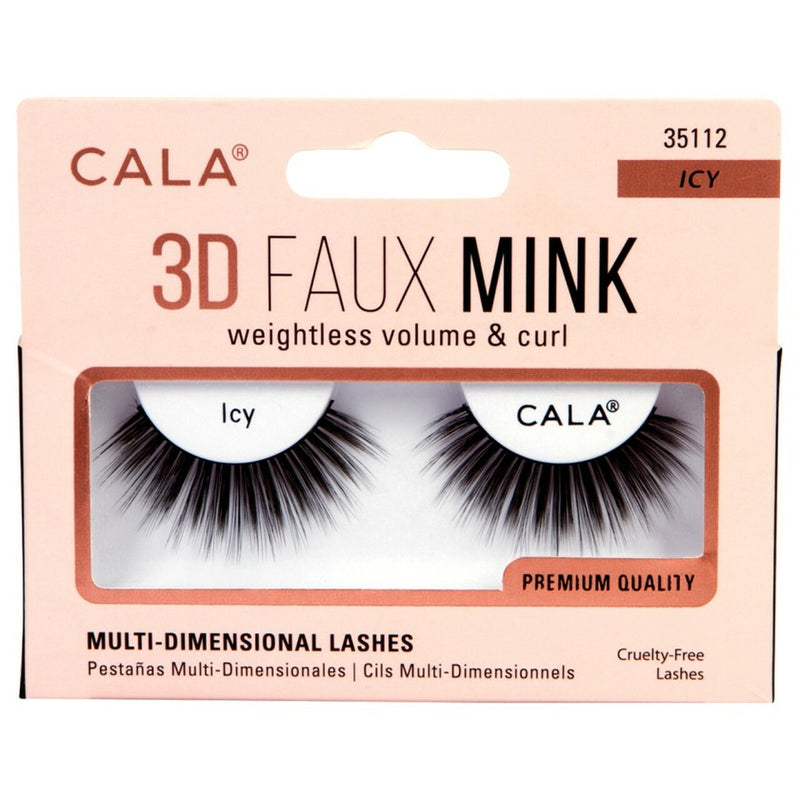 351128 CALA 3D FAUX MINK PESTAÑA #35112 ICY