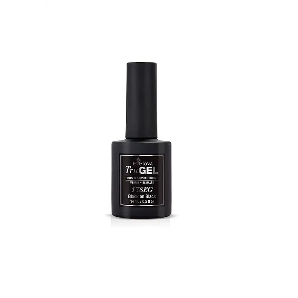 735176 EZFLOW TRUGEL BLACK ON BLACK 178EG 14ML