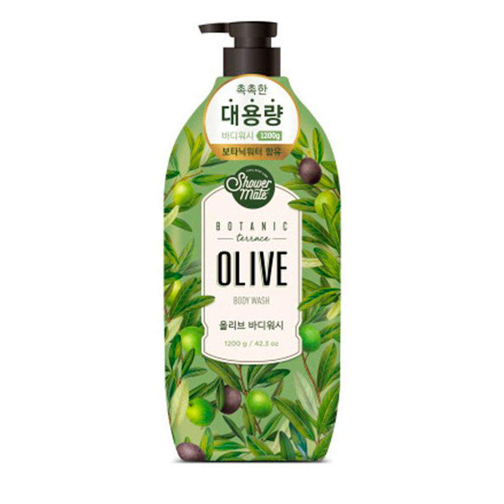 329078 SHOWER MATE BOTANIC OLIVE BODY WASH 1200G