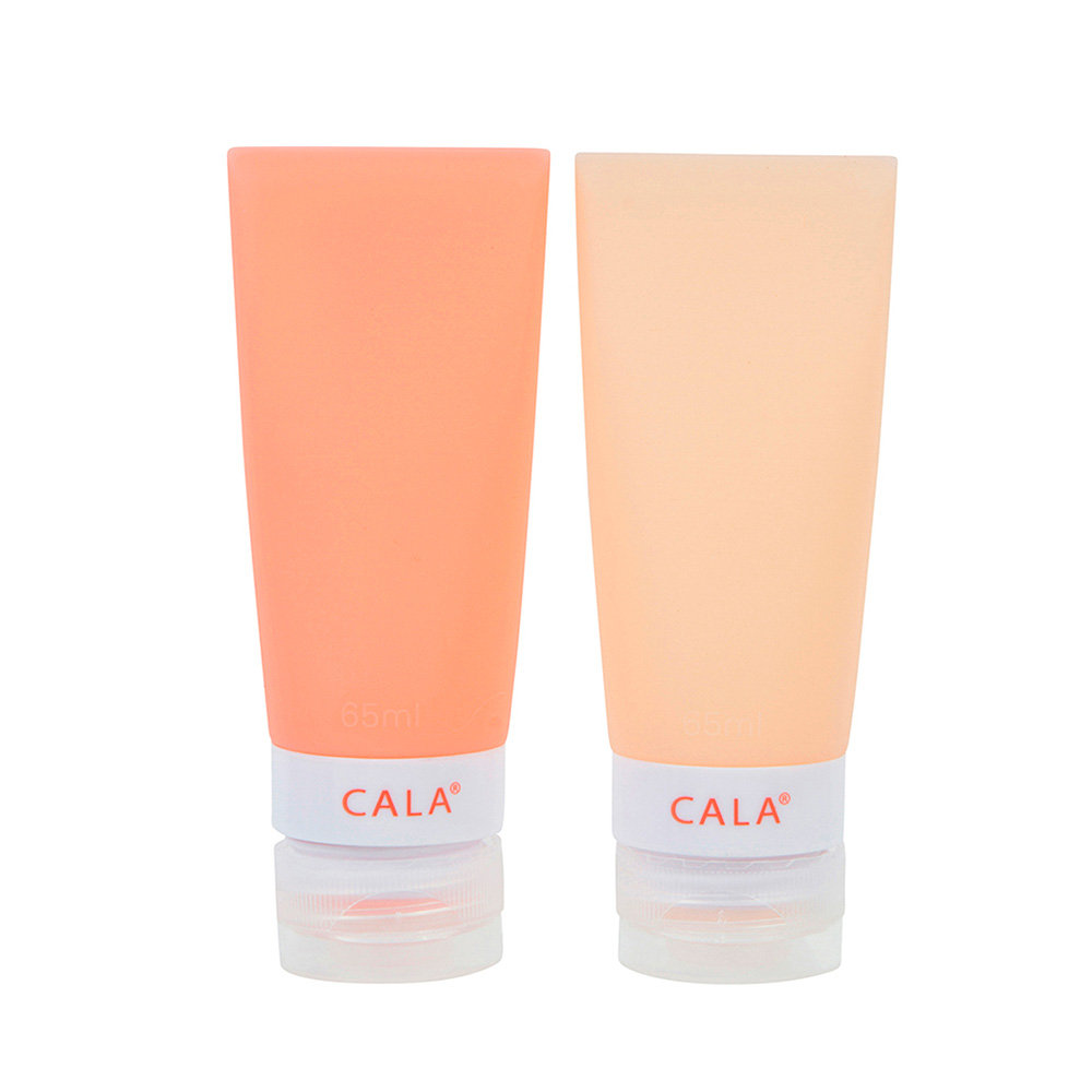 691057 CALA TRAVEL BOTTLES - CORAL