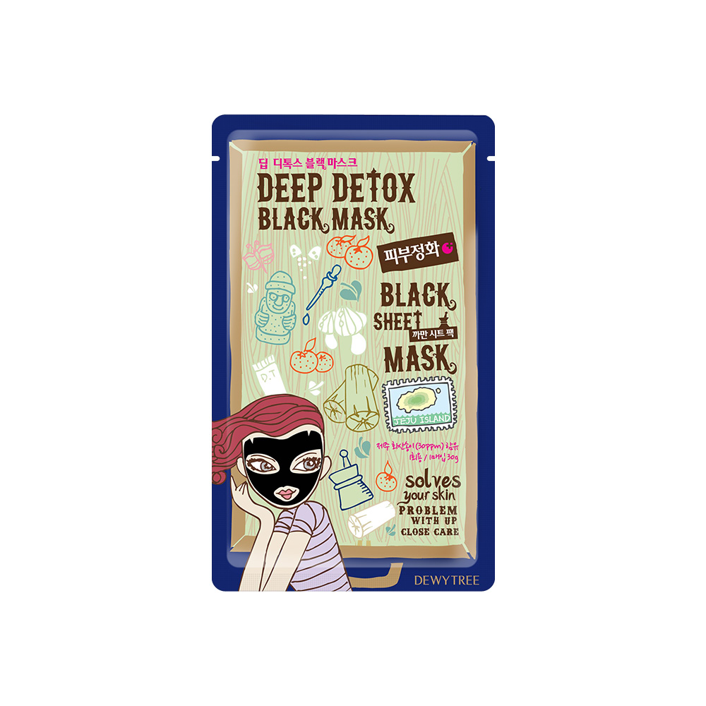 135418 DEWYTREE DEEP DETOX BLACK MASK