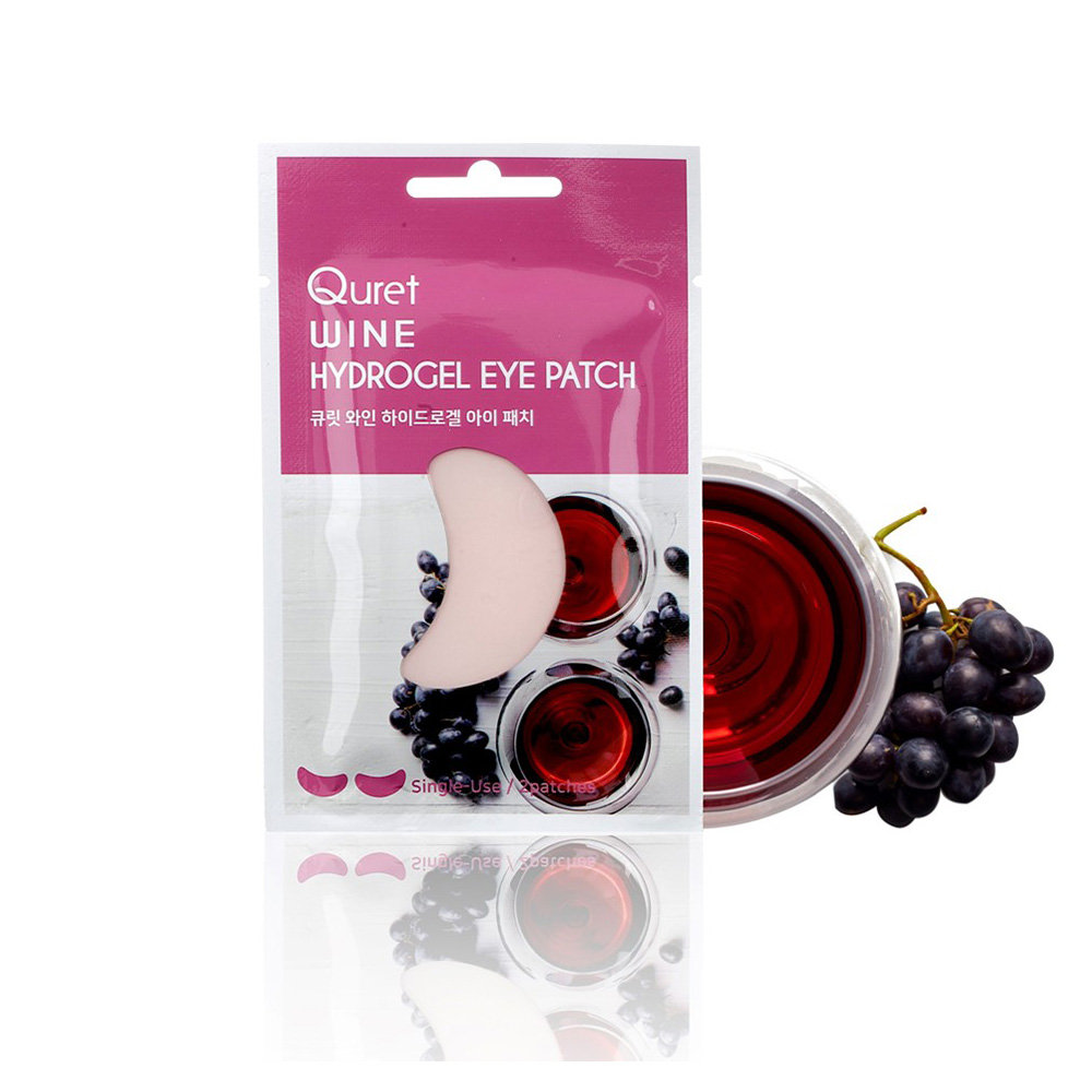 520205 QURET WINE HYDROGEL EYE PATCH