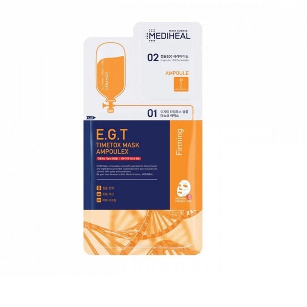 051092 MEDIHEAL E.G.T TIMETOX MASK AMPOULEX