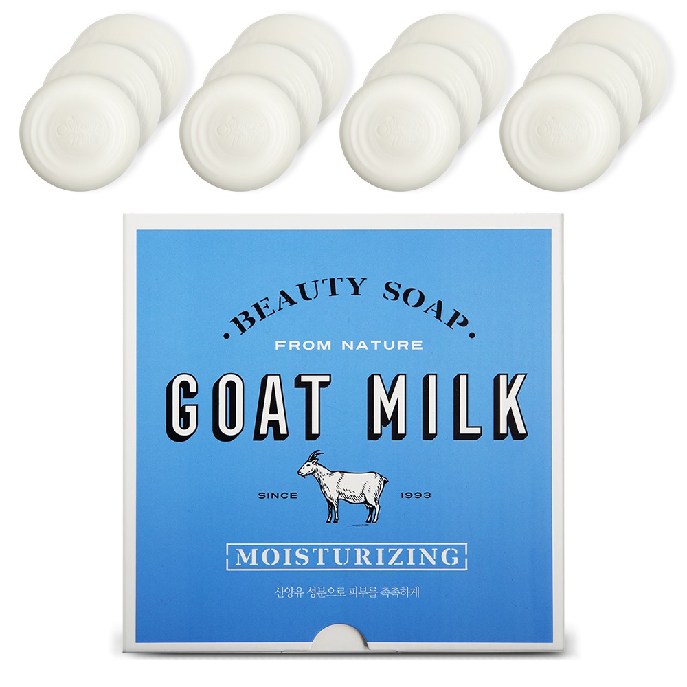 325568 SHOWER MATE GOAT MILK MOISTURIZING 90GX12PC