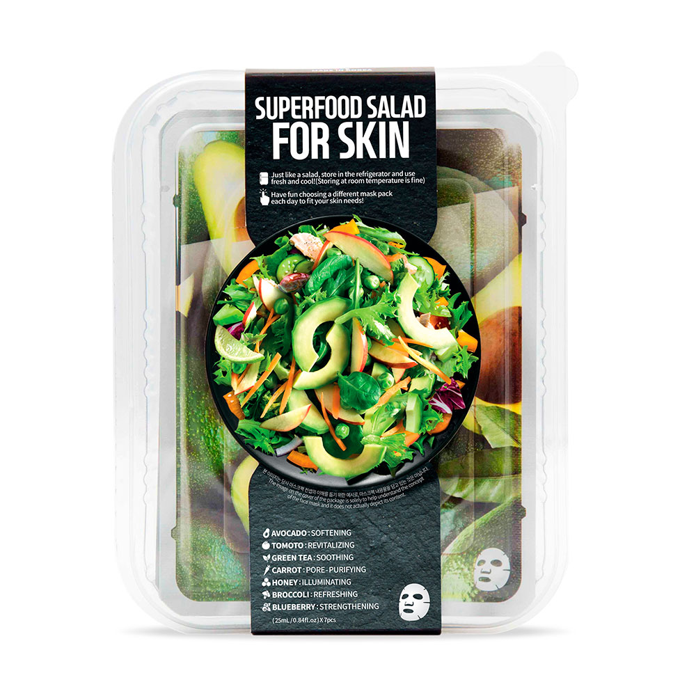 480187 FARM SKIN SUPERFOOD SALAD FOR SKIN SET -AV