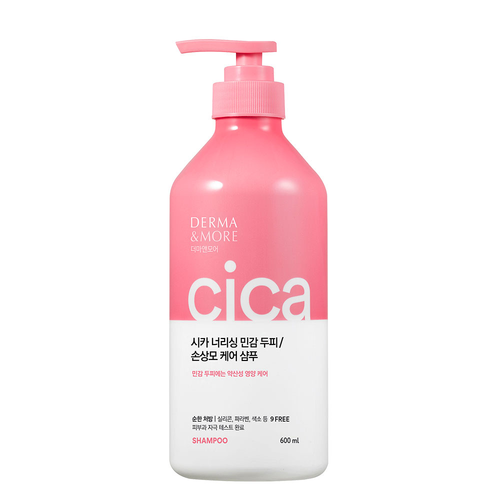 299685 DERMA&MORE CICA NOURISHING SH. 600ML NUEVO