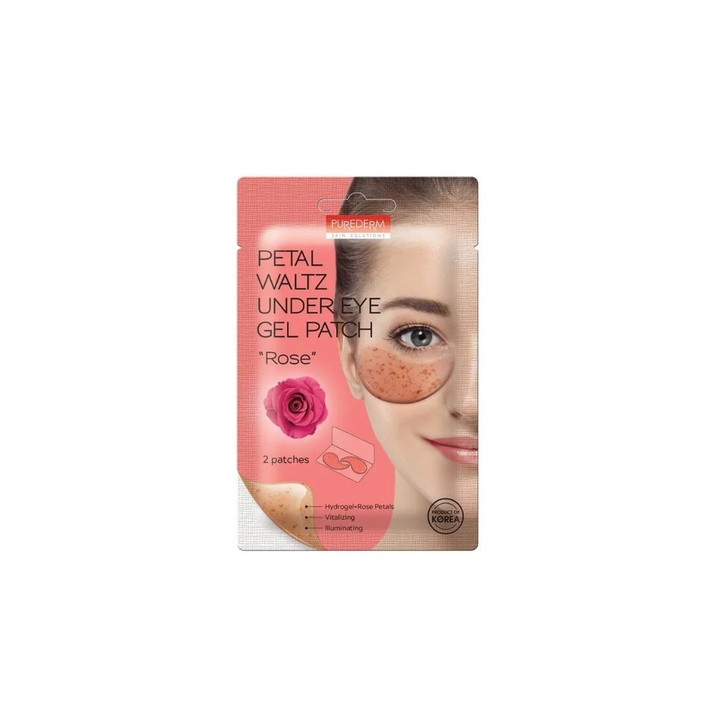 198991 PUREDERM PETAL WALTZ UNDER EYE GEL PATCH - ADS762