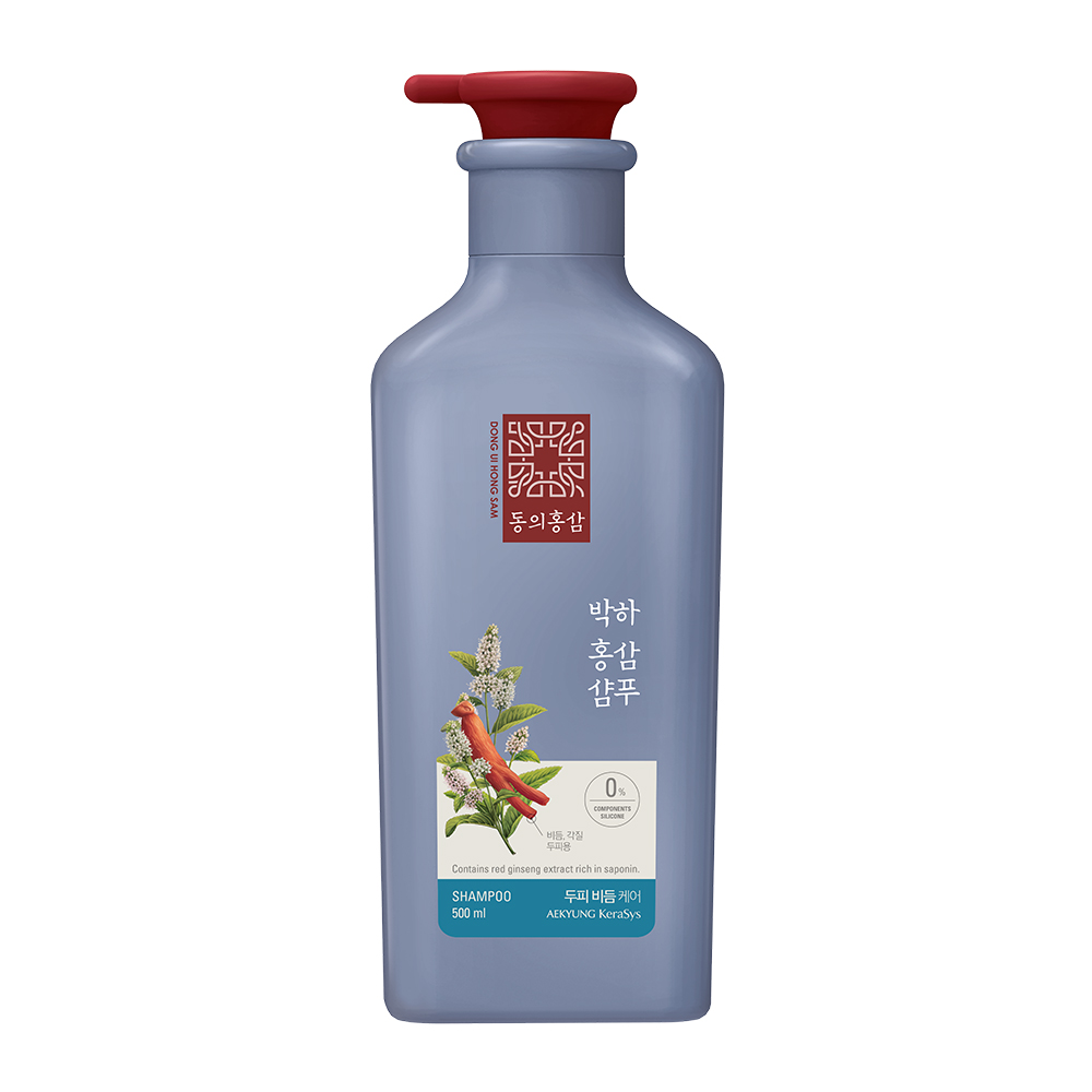 345412 DONG UI HONGSAM PEPPERMINT SHAMPOO 500ML