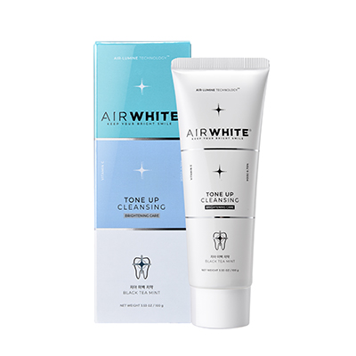 354780 AIRWHITE TONE UP CLEANSING TOOTHPASTE 100G