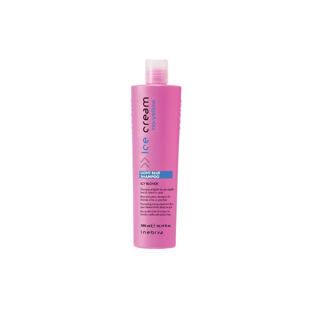 260204 INEBRYA LIGHT BLUE SHAMPOO ICY BLONDE 300ML