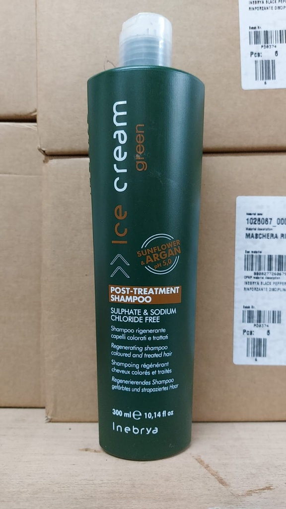 168478 INEBRYA POST-TREATMENT SHAMPOO 300ML