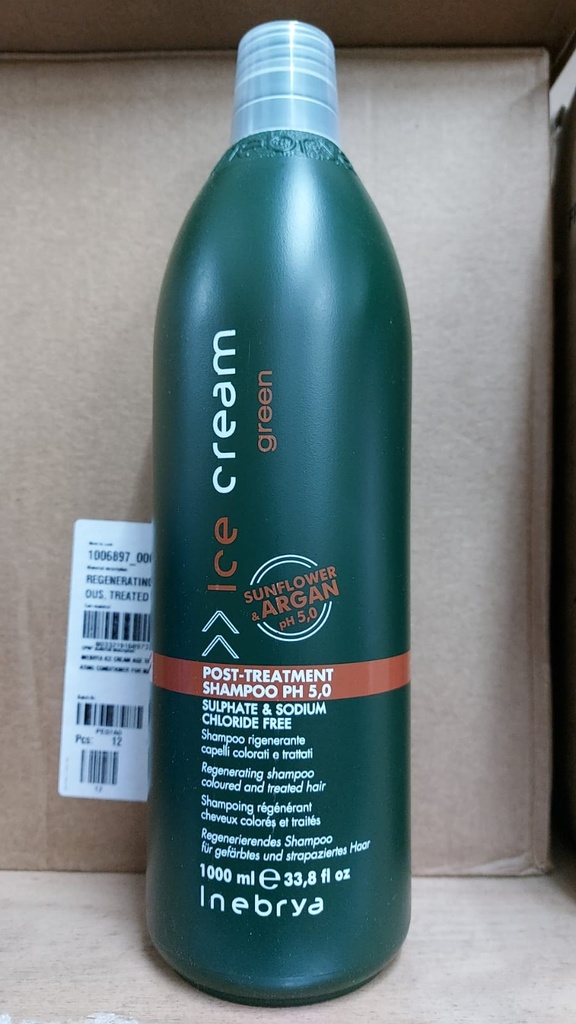 168485 INEBRYA POST-TREATMENT SHAMPOO 1000ML