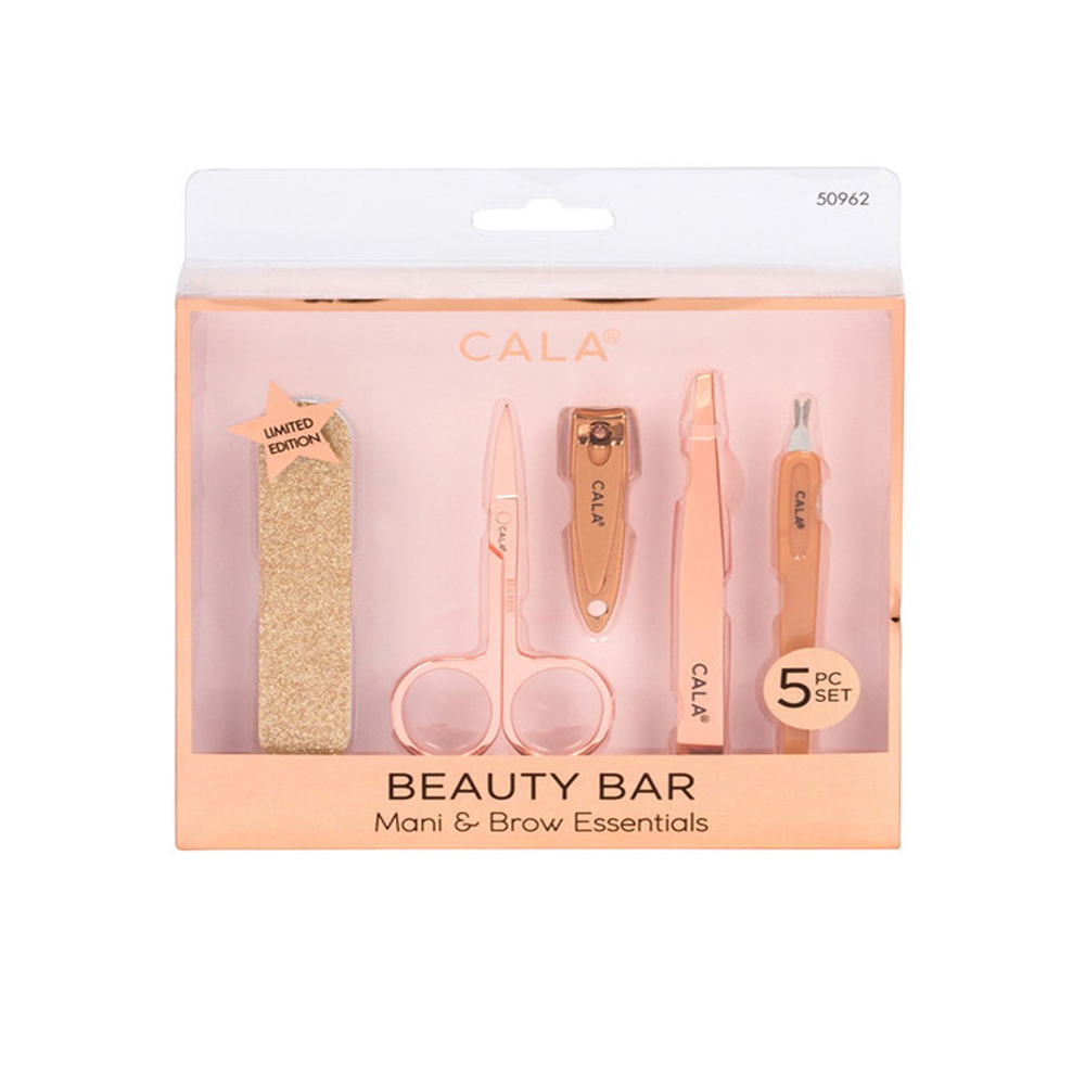 509628 CALA BEAUTY BAR MANI&BROW ESSENTIALS 5PCS